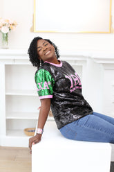 Custom Sequin Chapter Shirts