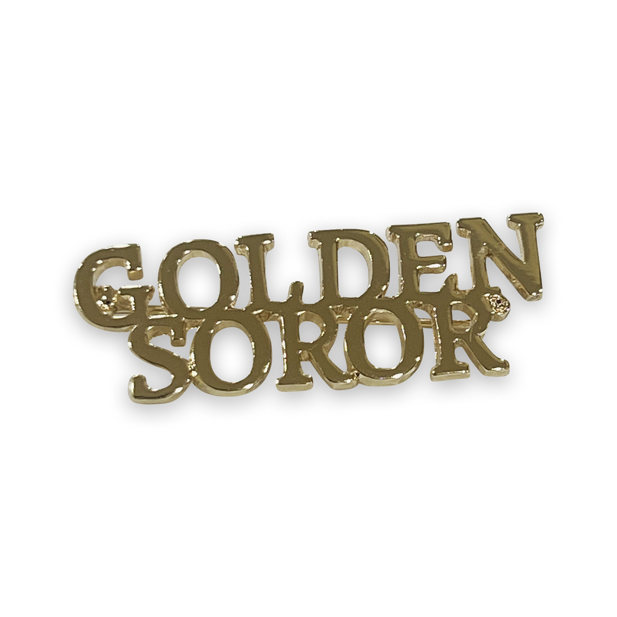 Golden Soror Lapel Pin