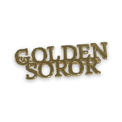 Golden Soror Lapel Pin