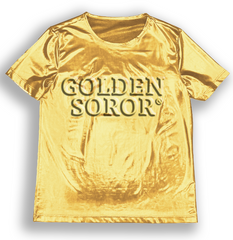 Golden Soror Metallic Tee