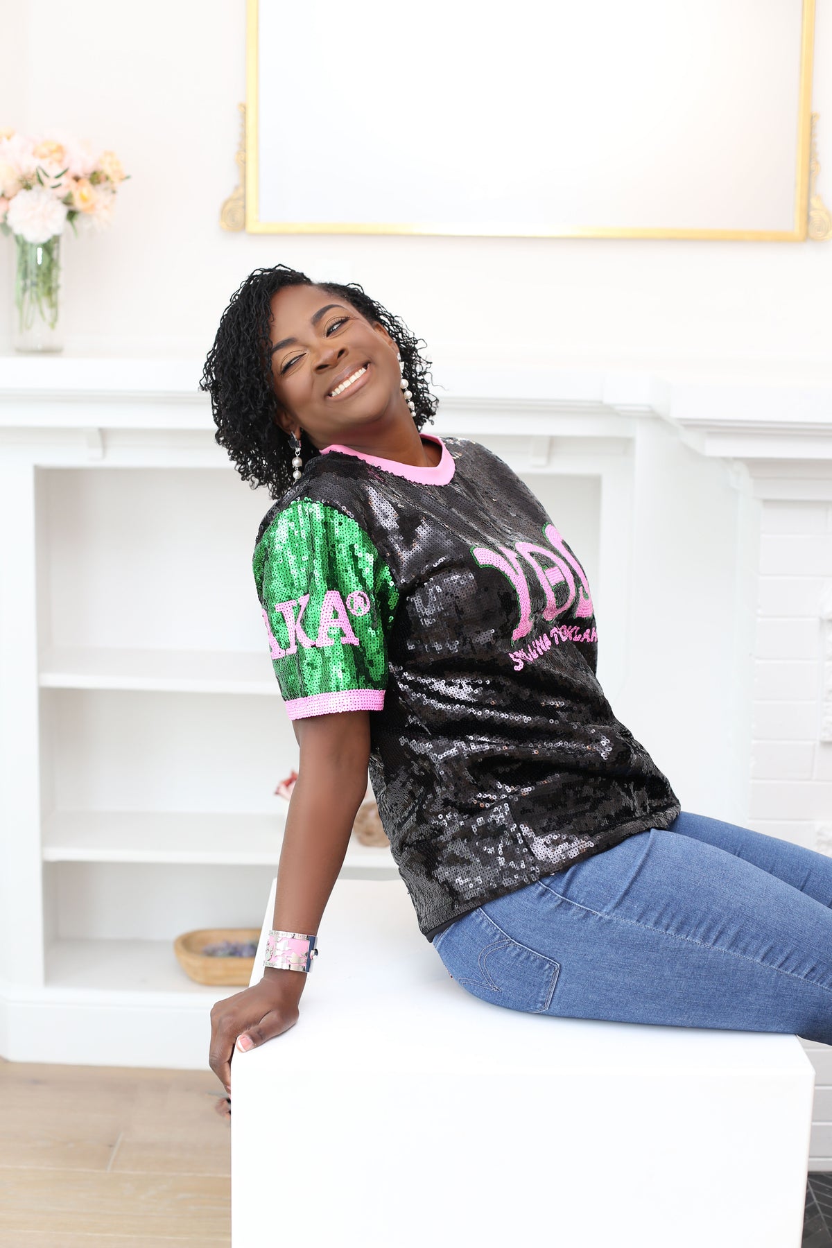 Custom Sequin Chapter Shirts