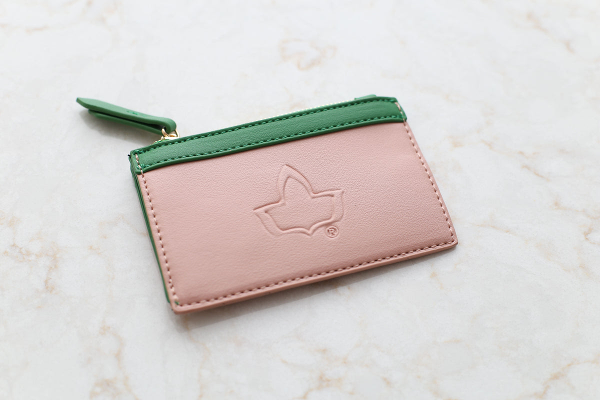 Embossed Ivy Coin Purse