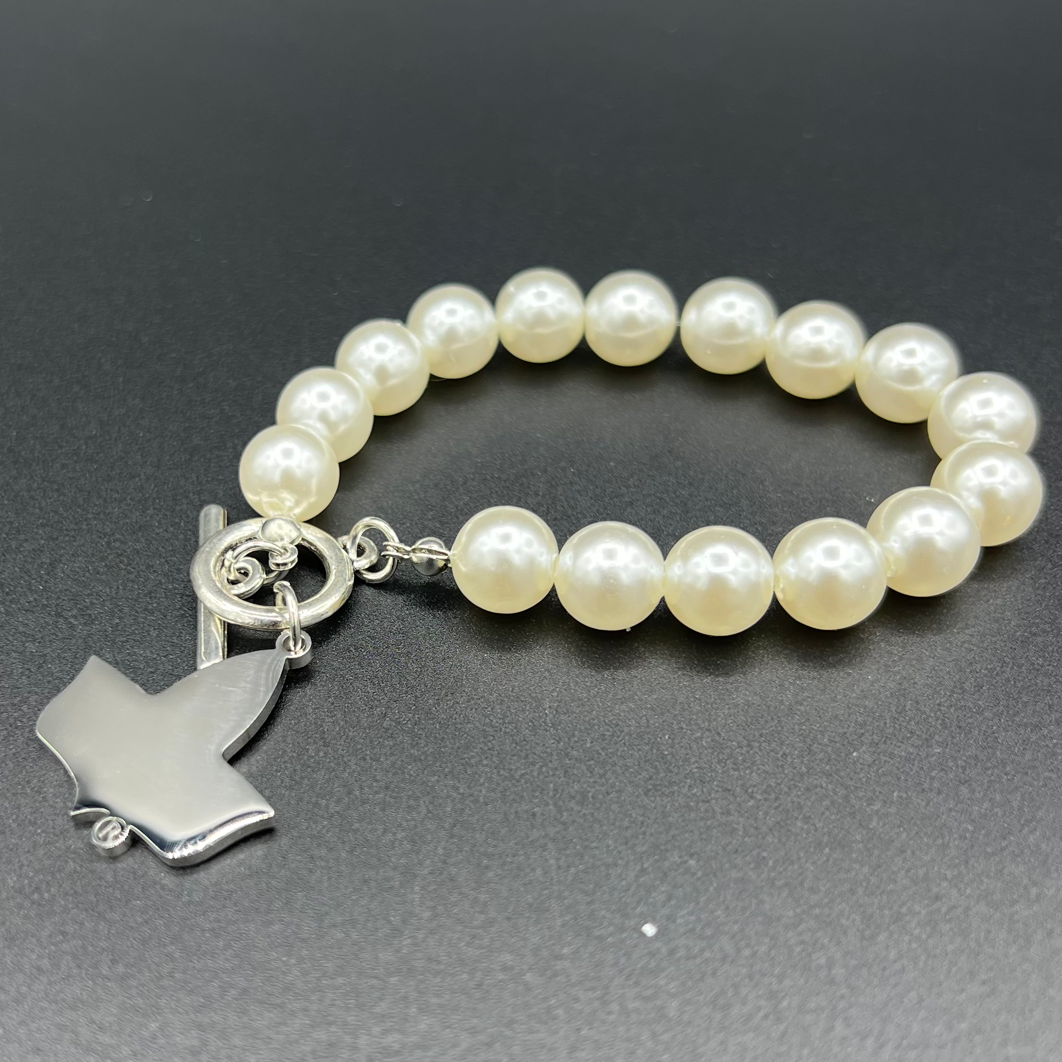 Pearl Ivy Bracelet-Silver
